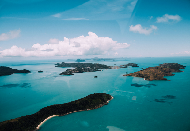 Great Barrier Reef Flyover - More Whitsundays