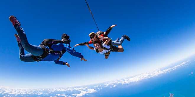 skydive free fall